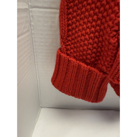 Carters red cable turtleneck warm sweater cable knit size 3T - Picture 5 of 9
